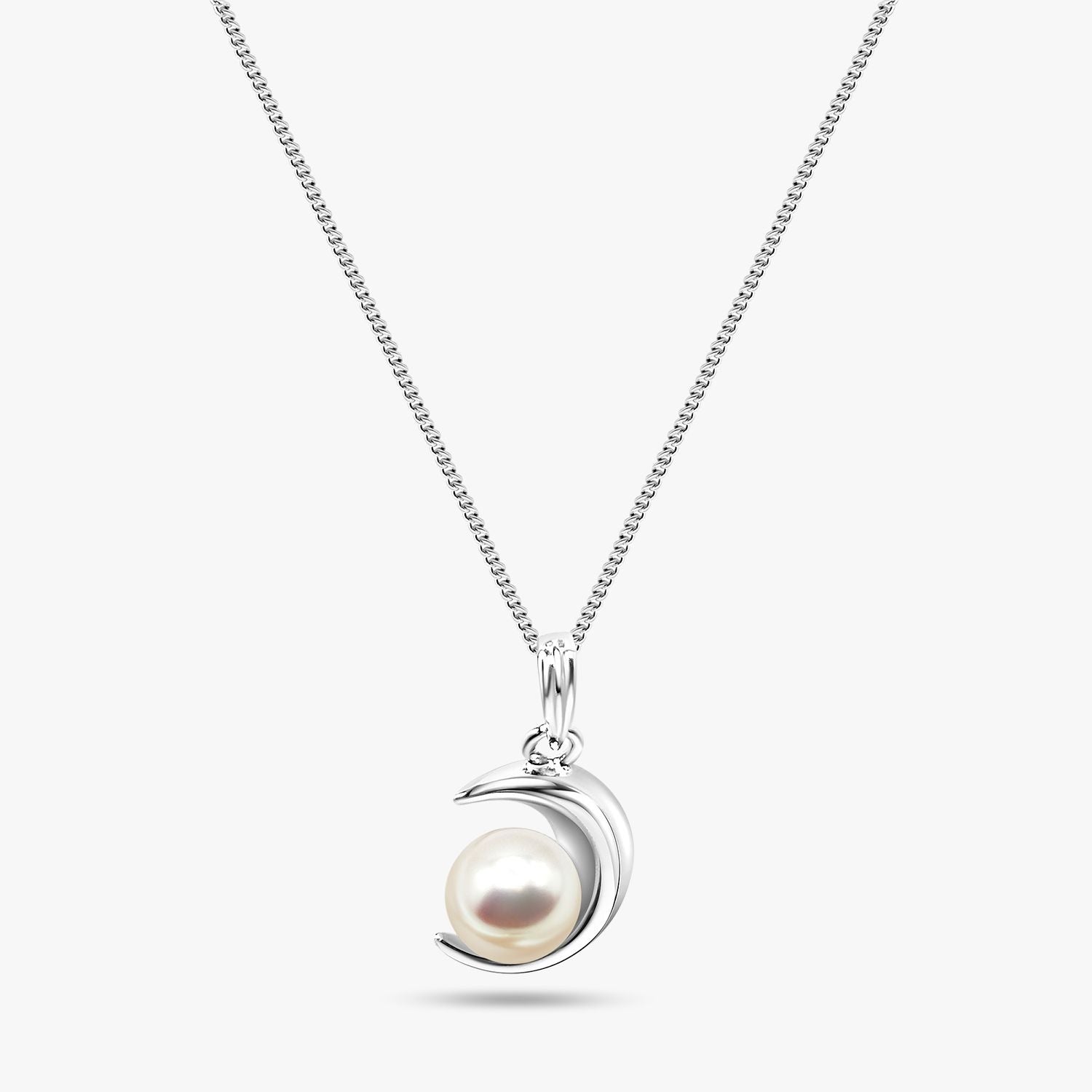 8MM White Japanese Akoya Pearl Pendant