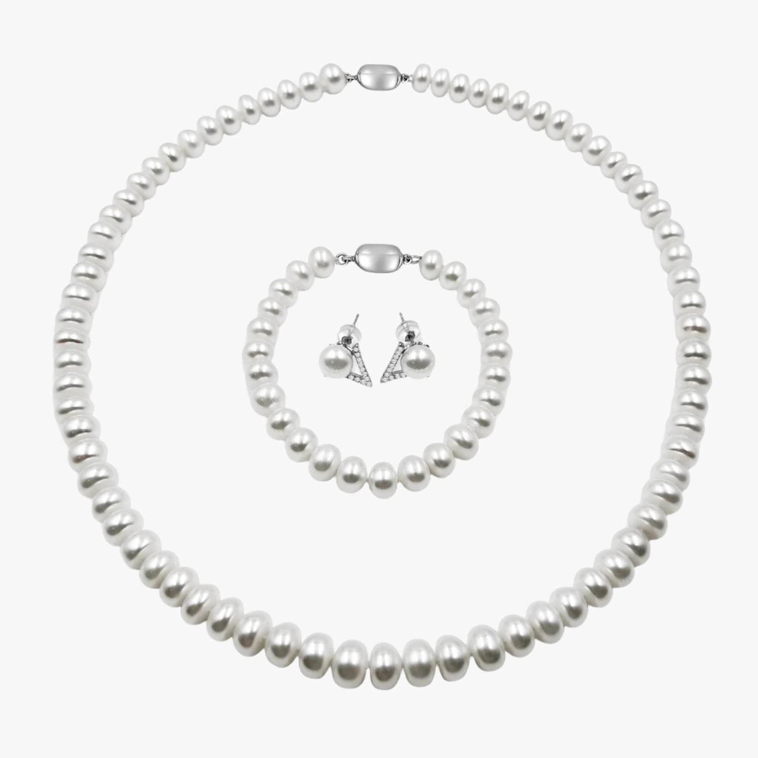 8-aaa-white-freshwater-cultured-pearl-set